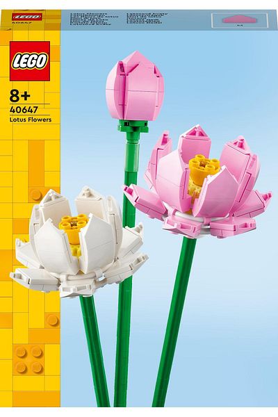 LEGO ® Lotus Flowers 40647 Building Toy Set for Ages 8+ (220 Pieces)