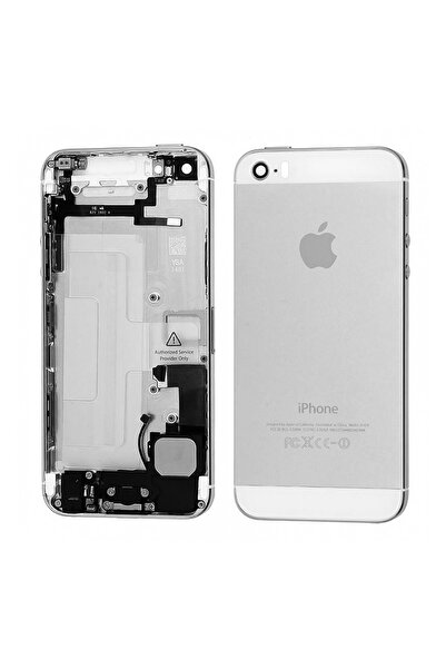 Nokta Teknik Iphone 5s Kasa Kapak Dolu - Beyaz