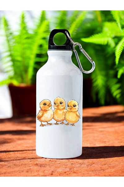 lili hediyelik Chick Printed Water Bottle