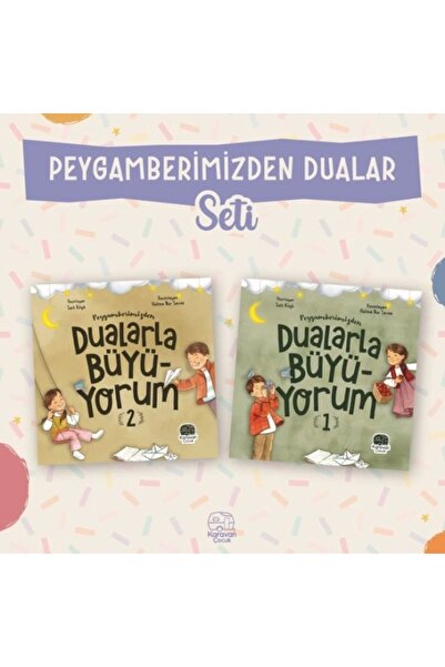Karavan Çocuk Peygamberimizden Dualar Seti (2 KİTAP)