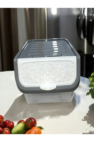 Erkoç plastik حاوية تخزين طعام بولي تايم كيلر 11 لتر