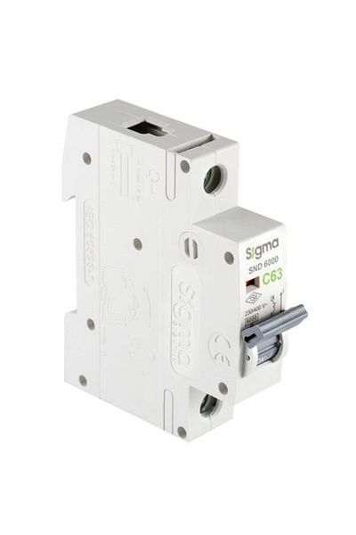 Sigma Snd6000 6Ka C63 a 1 Pole Auto Fuse 6Sm163C