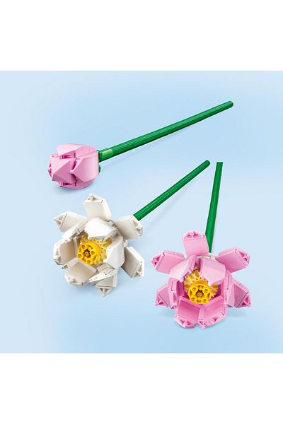 LEGO ® Lotus Flowers 40647 Building Toy Set for Ages 8+ (220 Pieces)