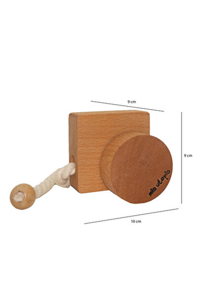 MiaUtopia Ahşap Geo Yürüme Arkadaşı