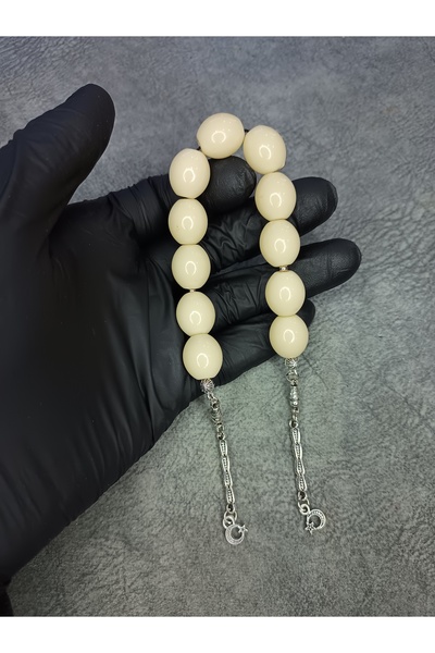 Mos Tespih Zaza Sallamalık Üst Düzey Toz Kehribar