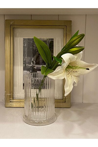 Dekordan House Artificial 1St Quality Mini Lilyum (35cm)