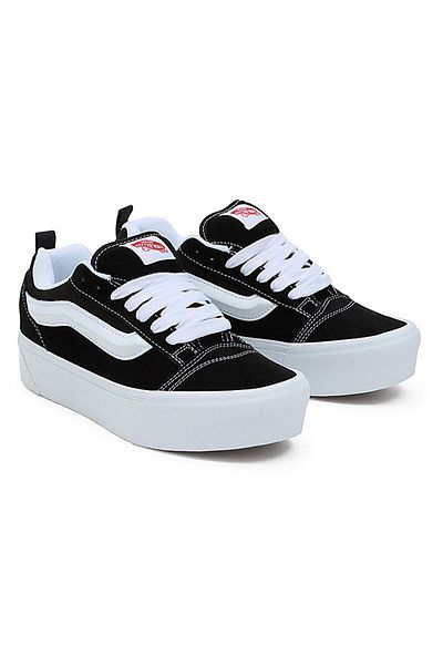 Vans Pantofi de viață din piele intoarsa pentru femei negre VN000CP66BT1 Knu Stack