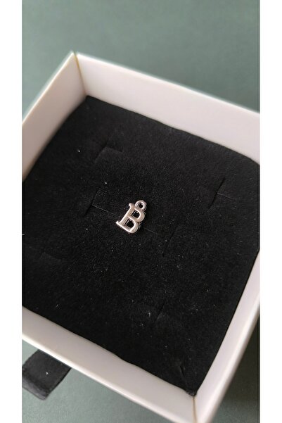 anadolusilver Gümüş Harf Kolye Ucu | Gümüş Harf Bileklik Ucu | 925 Ayar Gümüş Kolye Ucu