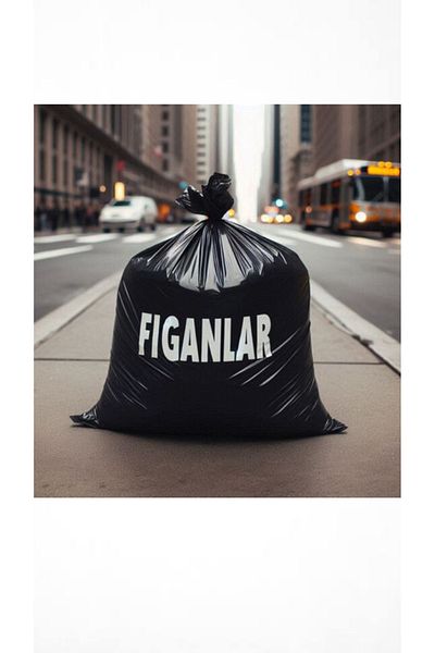figanlar ambalaj 150g 20Pcs 25Pcs Medium Black 55X60 Trash Bags - Thick Bag