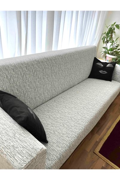 kattay home Jacquard 3 3 1 1 Elastic Sofa Cover | Elastic Sofa Cover | Sofa Cover Set