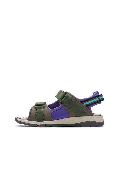 CLARKS Khaki Genuine leather Sandals For Kids