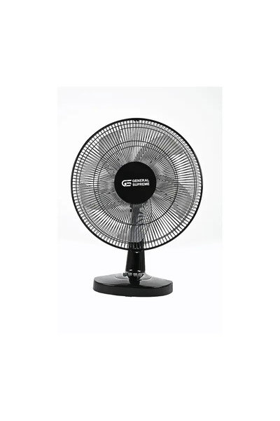 General Supreme Table Fan, 3 Blades, Black