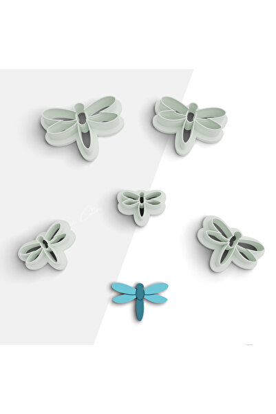 flament aşk قالب قطع بوليمر كلاي على شكل اليعسوب، قالب القرط، قالب المجوهرات،...