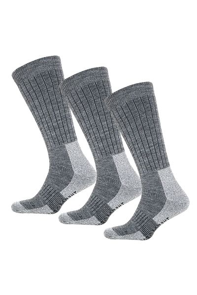THERMOFORM Unisex Extreme 3 Pack Gray Socks