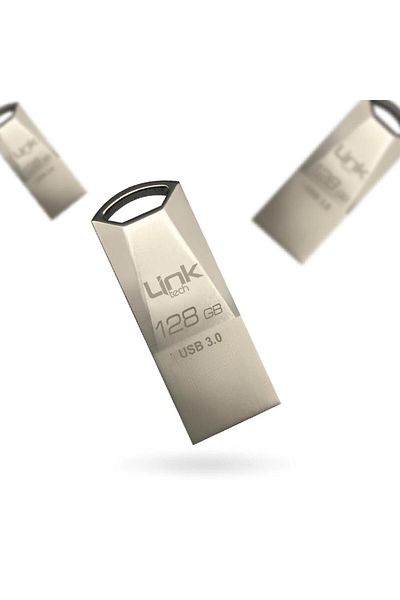 Linktech ذاكرة USB معدنية P128 Pro Premium بسعة 128 جيجابايت بسرعة 100 ميجابايت/ثانية