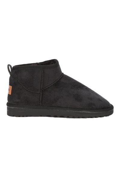 Pierre Cardin Dámské plyšové černé semišové boty 52126