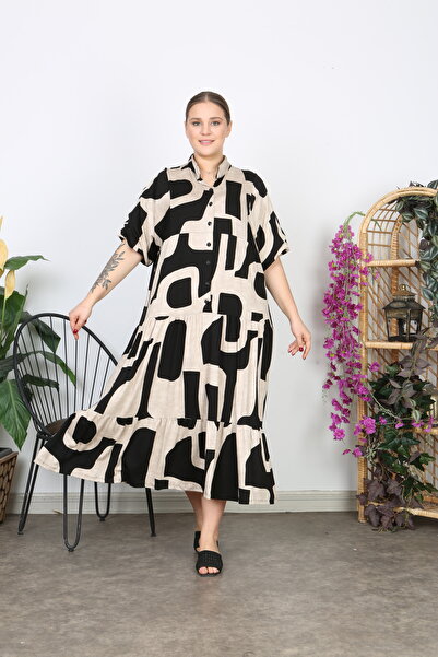 XL Modam Women's Large Size Licra Dress