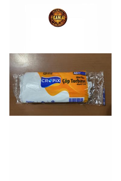 figanlar ambalaj Mini Garbage Bags - 10 Rolls of Small 40S, 40X50 Garbage Bags, 2,000 Pieces 1 Box