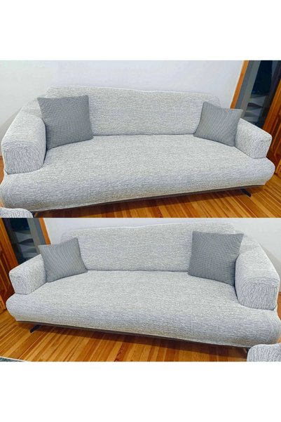 kattay home Jacquard 3 3 1 1 Elastic Sofa Cover | Elastic Sofa Cover | Sofa Cover Set