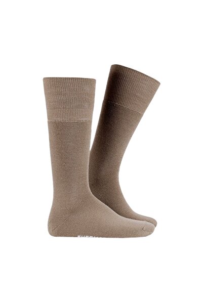 THERMOFORM Acrylic Soldier Socks - 3 Pack Black and Sand Color