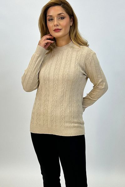 Ayda Triko Zero Collar Women's Clothing Hijab Clothing Viscose Knitwear Sweater