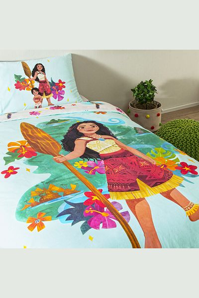 Taç Licensed Disney Moana Single Cotton Duvet Cover Set