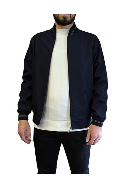 TANİŞ GİYİM Classic Collarless Seasonal Bonded Coat
