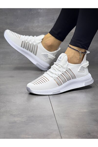 ARONA Unisex πλεκτά με κορδόνια καθημερινά άνετα αθλητικά παπούτσια