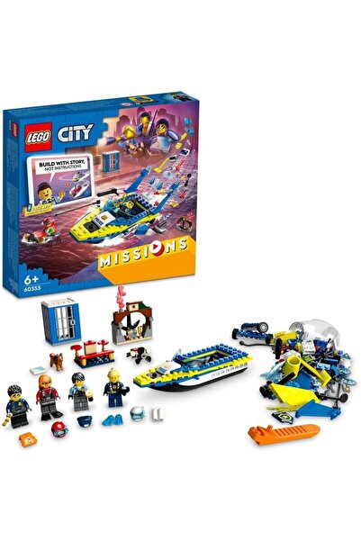 LEGO ® City Water Police Detective Missions 60355 Building Blocks Police Toys...