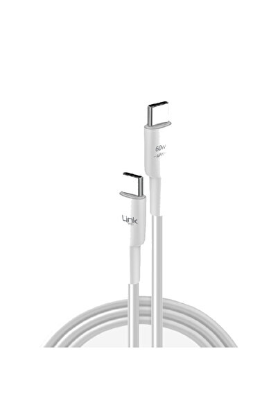 Linktech K609 Pd Type-c - Type-c 60w Hızlı Data Ve Şarj Kablosu 2mt