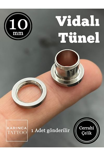Karınca Piercing Standard 10 Mm Ear Tunnel Piercing
