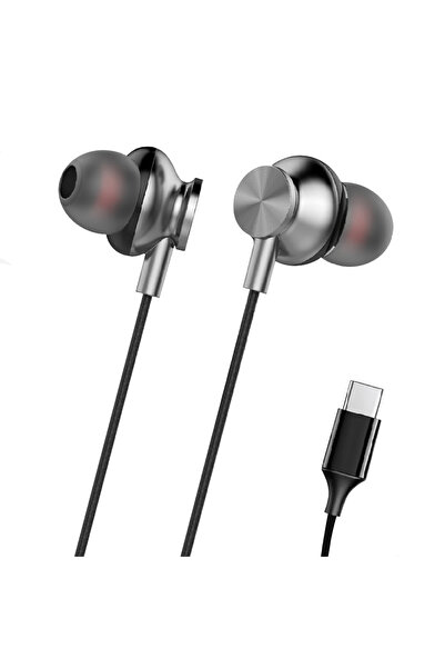 Linktech H341 Type-C Stereo Kulak İçi Kablolu Kulaklık