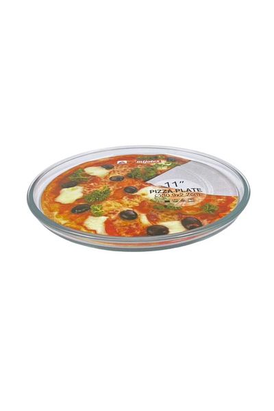 mijotex Clear Round Pizza Plate 30.9 x 2.2 cm