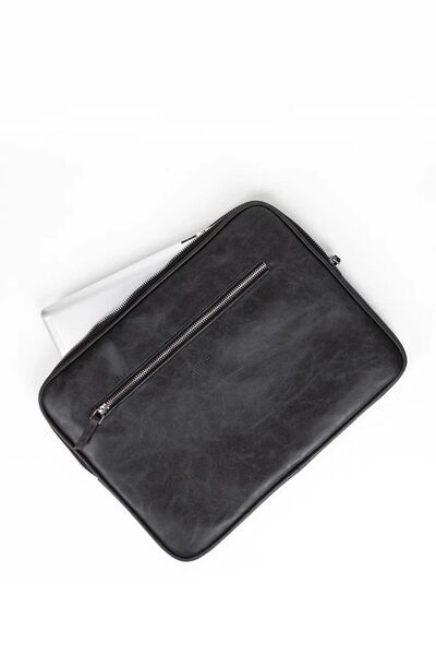 Missy mind Macbook Air Pro 13.3 ve 14 İnç Siyah Renk Laptop Kılıfı Suya Dayanıklı