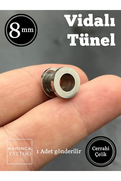 Karınca Piercing Standard 8 Mm Ear Tunnel Piercing