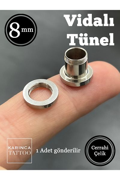 Karınca Piercing Standard 8 Mm Ear Tunnel Piercing
