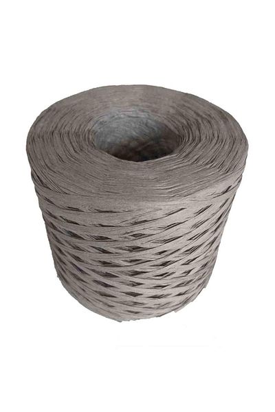 Nusrat Bilişim New Imported Raffia Rope Gray Bag Accessory
