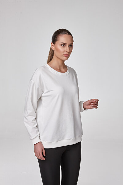 relactive SWEATSHIRT DE DAMĂ ECRU