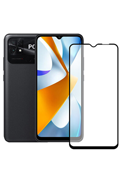 bufalo Xiaomi Redmi 10c / Poco C40 Seramik Mat 9d Tam Kaplama Ekran Koruyucu