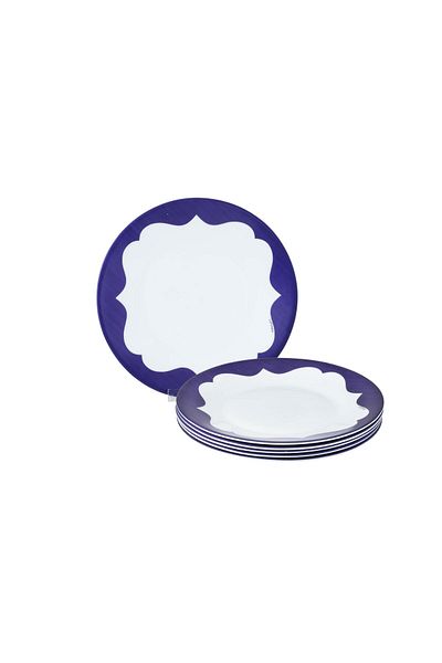 Luminarc A set of plates for serving round arcopal desserts and fruits, 6 pieces, size 19 cm
