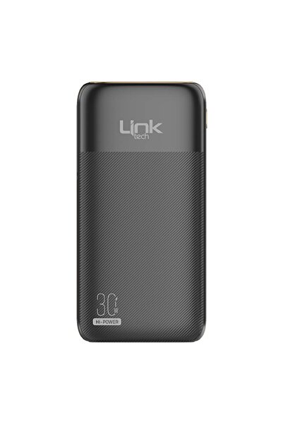 Linktech Pd-23 Premium 20000 Mah 30w Süper Hızlı Şarj Powerbank Siyah Type-c