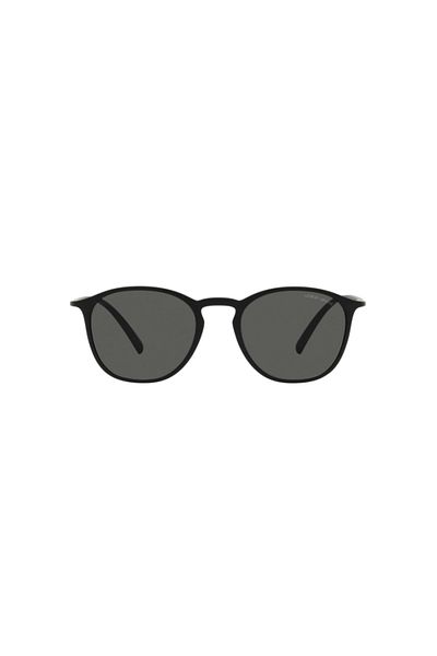 Giorgio Armani Man Square Sunglasses- Ar 8186u - Lense Size:52mm - Matte Black