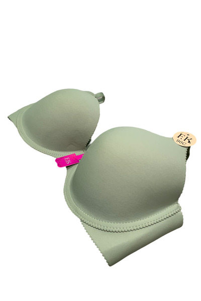 F.K Зелений 506 Модель з балеринами та лазерним вирізом, бюстгальтер розміру C