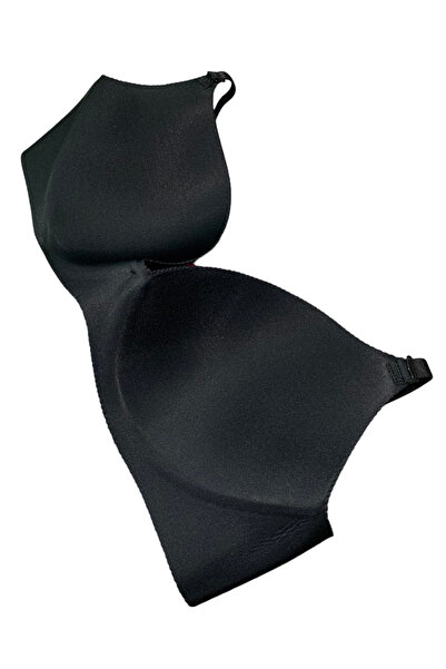F.K 505 Balenli Laser Cut Supportless C Cup Bra Black