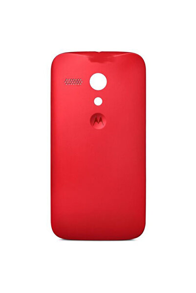 Motorola Moto G Arka Kapak Batarya Pil Kapağı Kırmızı