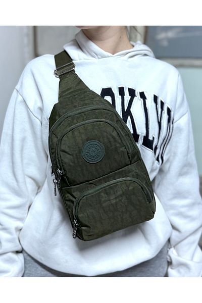 Bevitton Khaki Unisex Waist Bag Bvt3300