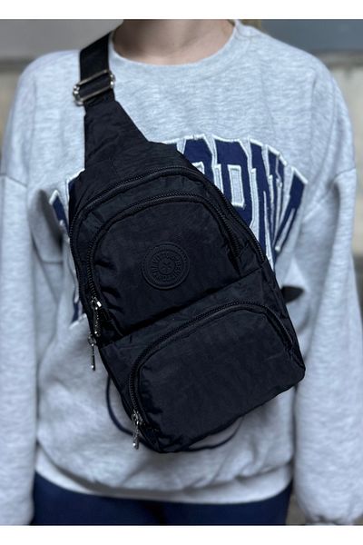 Bevitton Unisex Black Waist Bag - Bvt3300