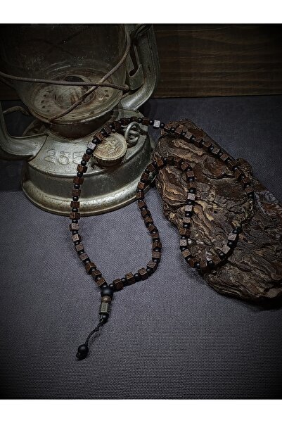 Takı By Erk El Yapımı - Özel Tasarım, Onıx - Ahşap Bohem Kolye