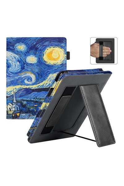 kobo Clara Colour/BW E Kitap Okuyucu Kılıfı (Tutacaklı)