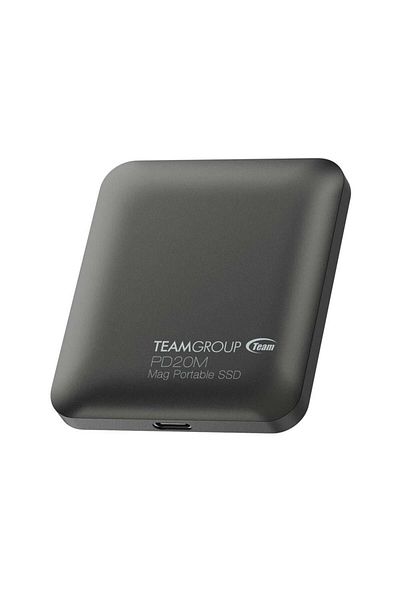 TEAM Pd20m 1 تيرابايت Mag Portable SSD رمادي 2000/2000 ميجابايت/ثانية (TPSEG2001T0C108)